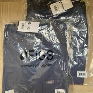 BNWT FIGS SPACE NAVY SCRUB SET